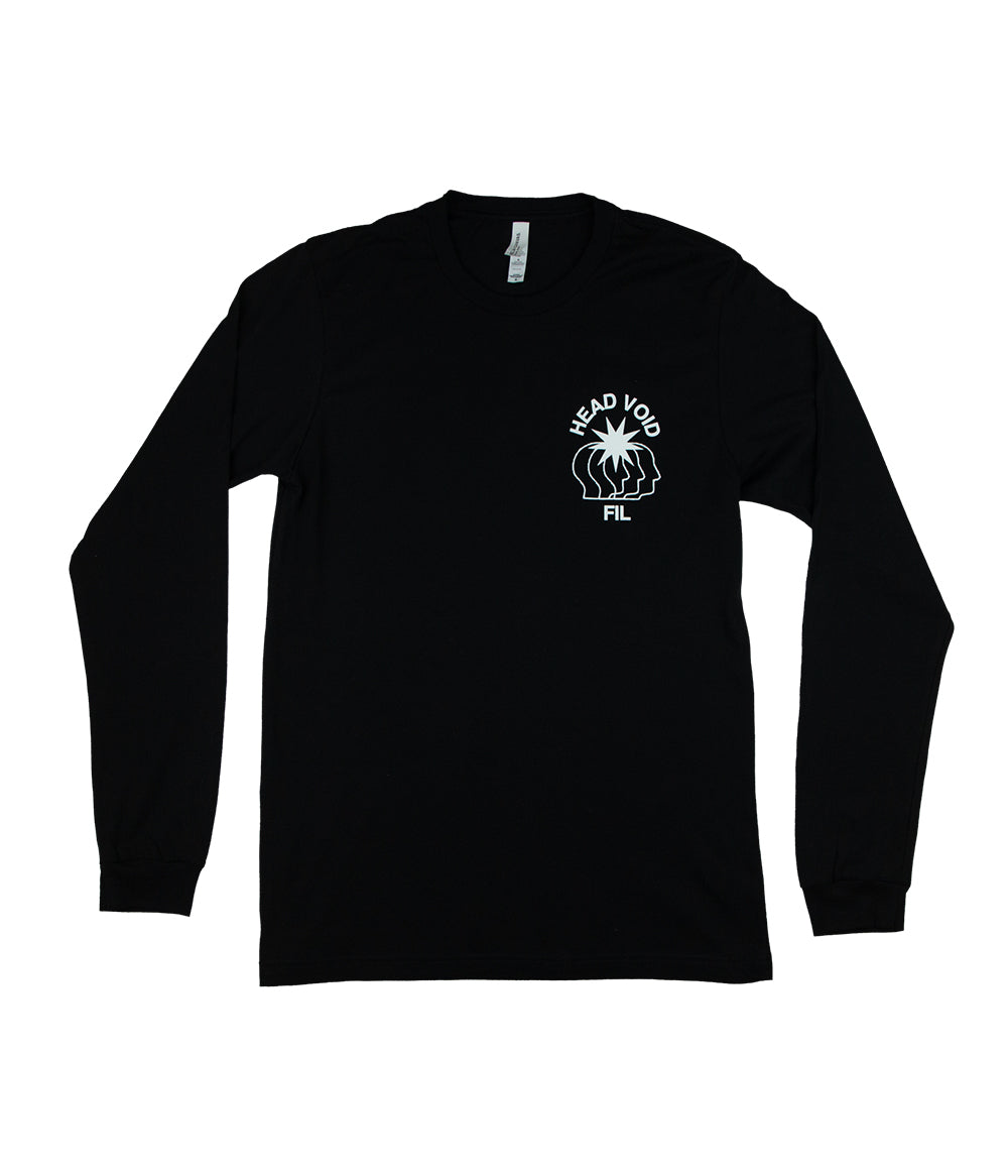 From Indian Lakes Head Void Long Sleeve Shirt (Black)