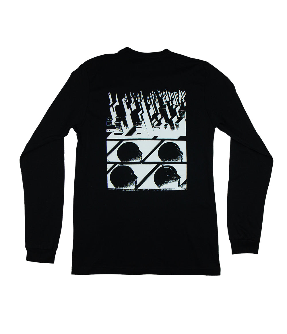 From Indian Lakes Head Void Long Sleeve Shirt (Black)