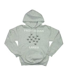 From Indian Lakes Eyes Hooded Sweatshirt