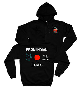 From Indian Lakes Branch Hooded Sweatshirt