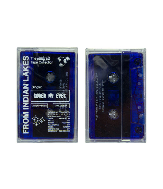 From Indian Lakes Cover My Eyes Cassette (Blue)