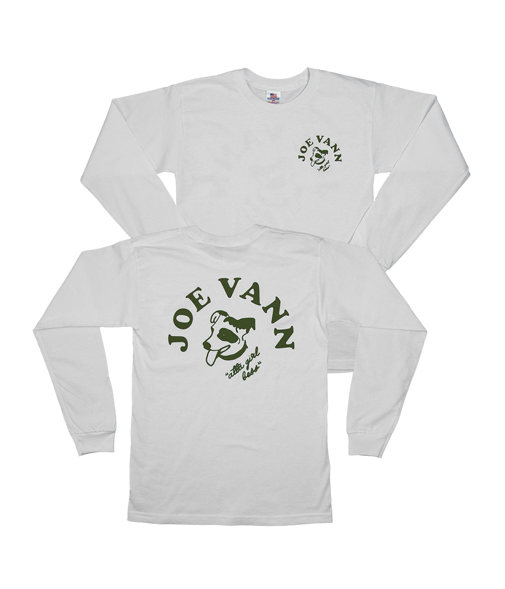 Joe Vann Atta Girl Longsleeve (White)